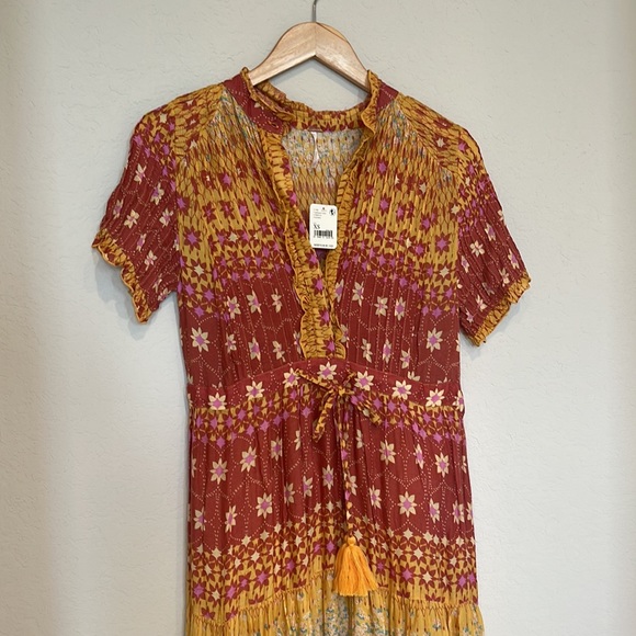 NWT Free People Rare Feeling Maxi Dress - Picture 7 of 8